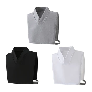 Съемный накладной воротник, шаль для одежды для девочек, аксессуар для свитера или платья