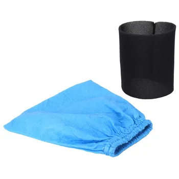 Текстильные фильтровальные мешки с влажным и сухим поролоновым фильтром для пылесоса Karcher MV1 WD1 WD2 WD3, фильтровальный мешок для пылесоса, запчасти для пылесоса