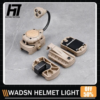 Тактический шлем страйкбол шлем военный строб лампы светодиодные фонари для охоты выживания безопасности аксессуары для фонариков