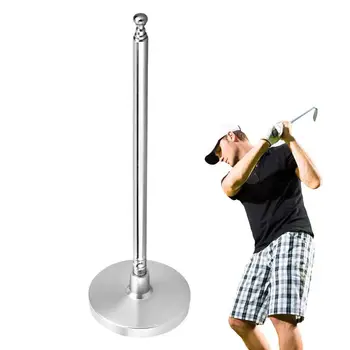 Сигнал направления резака для гольфа Тренировочная палочка для гольфа с магнитным всасывающим дном Практичный указатель направления резака