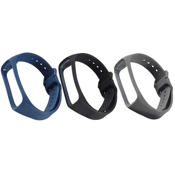 3 Упаковки мягких силиконовых водонепроницаемых браслетов, аксессуары для спортивного ремешка, сменные браслеты для Samsung Galaxy Fit 2 SM-R220