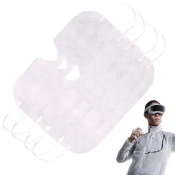 Защита для глаз виртуальной реальности 50шт Нетканый материал, непромокаемый чехол для лица с защитой линз, нескользящий чехол для глаз, замена гарнитуры виртуальной реальности
