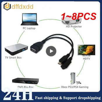 1-8 шт. USB-порт терминальный адаптер Otg кабель для Fire Tv 3 или 2-го поколения Fire Stick