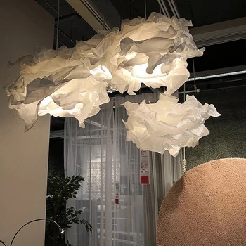 Искусство DIY Облачный абажур Цветочный абажур Украшение потолочного абажура Подвесная люстра для гостиной спальни бара