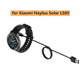 100 см USB-зарядное устройство для Xiaomi Haylou Solar LS05, кабель для быстрой зарядки, док-станция, Адаптер питания, аксессуары для смарт-часов