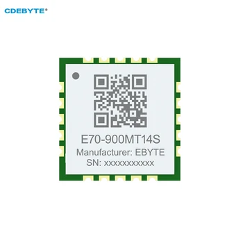 CC1310 SoC Модуль CDEBYTE E70-900MT14S 14dBm Сверхмалого размера С Низким энергопотреблением RSSI Поддержка отверстия для штамповки Modbus Air Wake-up