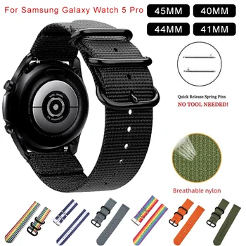 18мм 20мм 22мм 24мм Нейлоновые Тканевые Ремешки Для Часов Спортивный Ремешок Для Samsung Galaxy Watch 3 Ремешка Amazfit GTR GTS Huawei GT2