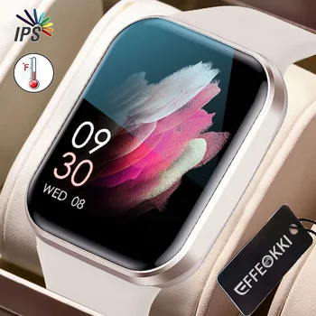 Умные часы EFFEOKKI Health для женщин, монитор здоровья для девочек, отслеживание сердечного ритма, умные часы Lady Versa для Apple Iphone Xiaomi