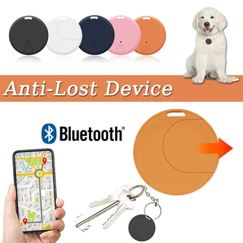 Мини-локатор-трекер Мини-устройство для поиска домашних животных Bluetooth 5.0 GPS-трекер Кошелек Детские шкафчики FGPS для телефона IOS Android