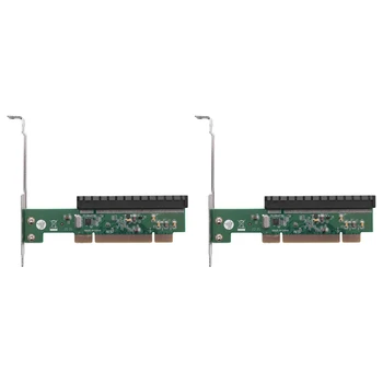 2X Адаптер для преобразования PCI в PCI Express X16, карта расширения PXE8112 PCI-E Bridge, адаптер PCIE-PCI