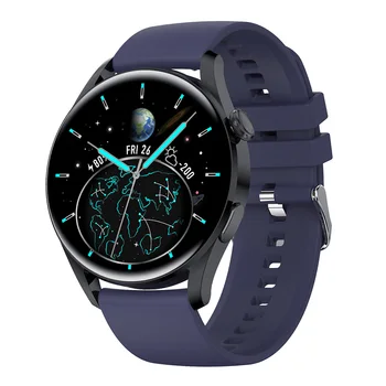 Смарт-часы с Bluetooth-вызовом для мужчин, температура тела, частота сердечных сокращений, кровяное давление, умные часы с полным сенсорным управлением, водонепроницаемые спортивные часы IP67