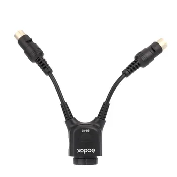 Godox DB-02 2-1 кабельный Y-образный адаптер для блока питания Propac PB960 AD360 AD180, увеличивающий время утилизации