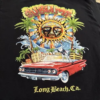 Мужская футболка Sublime Band Long Beach CA, женская футболка от S до 4XL CB934