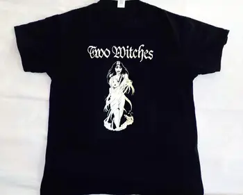 Футболка группы Two Witches, ретро-футболка, готическая футболка TE4297