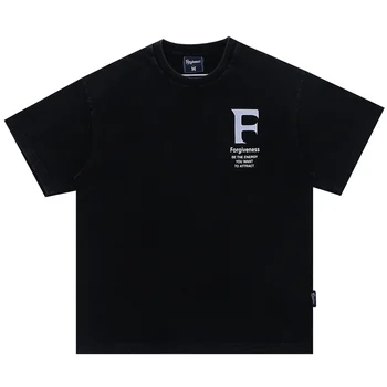 Летняя Новая футболка FGSS 23SS с принтом Wash Craft Log