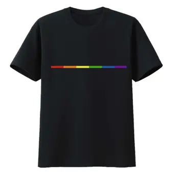 Хлопковая футболка в стиле радужного цвета на ЛГБТ-тематику, Графические Футболки для мужчин, Футболки Camisa, Летняя Одежда Y2k, Дышащая The Weeknd