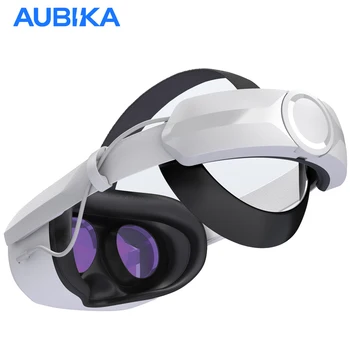 Головной ремень AUBIKA с батарейкой Совместим с Oculus Quest 2 Увеличивает время воспроизведения Регулируемый сменный ремешок Elite Аксессуары